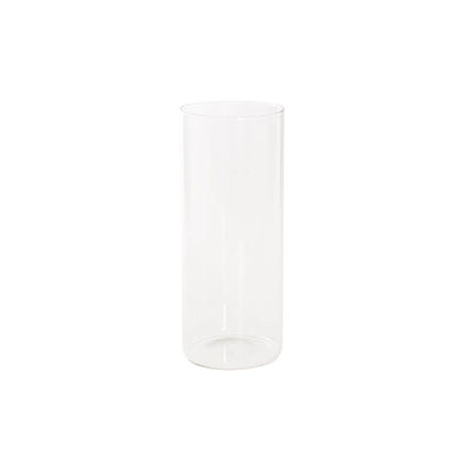 Glass Cylinder Floral Event Vase Clear (10Dx20cmH)