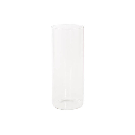 Glass Cylinder Floral Event Vase Clear (10Dx25cmH)