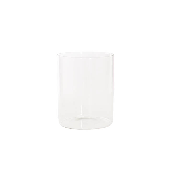 Glass Cylinder Floral Event Vase Clear (15Dx20cmH)