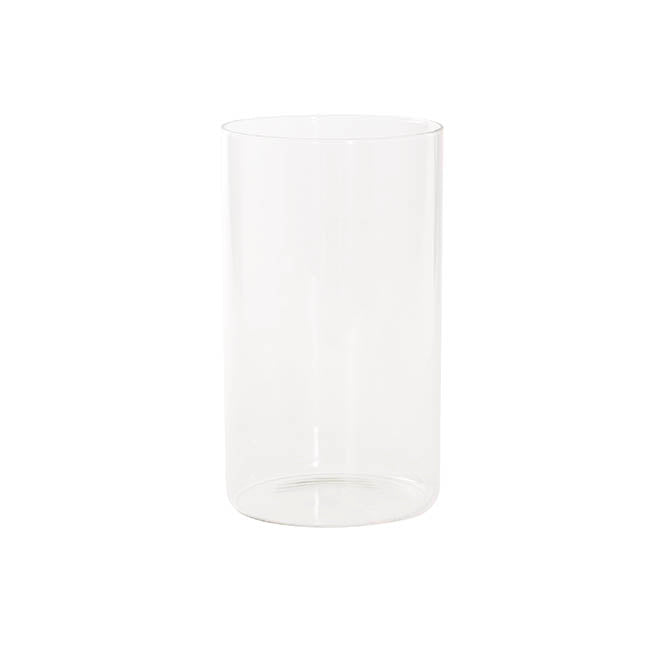Glass Cylinder Floral Event Vase Clear (15Dx25cmH)