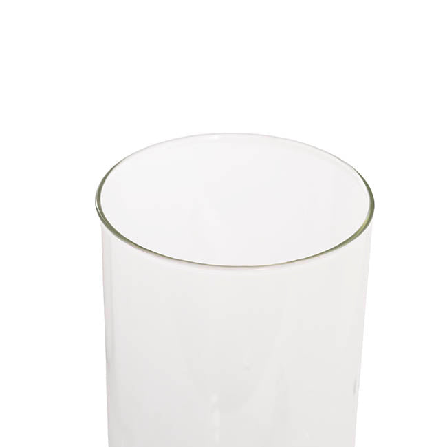 Glass Cylinder Floral Event Vase Clear (15Dx30cmH)