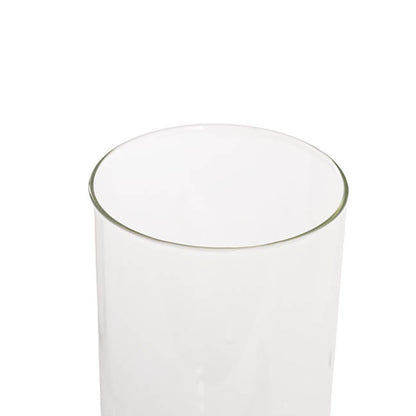 Glass Cylinder Floral Event Vase Clear (15Dx30cmH)