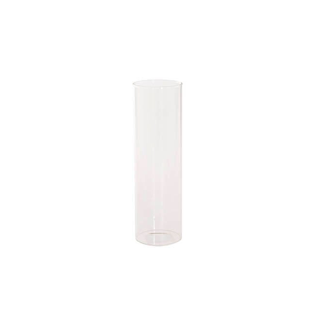 Glass Cylinder Floral Event Candle Holder Clear (7.5Dx25cmH)