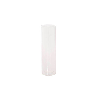 Glass Cylinder Floral Event Candle Holder Clear (7.5Dx25cmH)