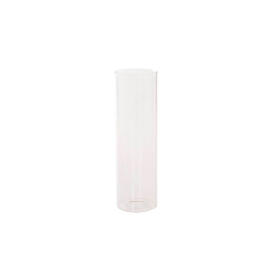 Glass Cylinder Floral Event Candle Holder Clear (7.5Dx25cmH)