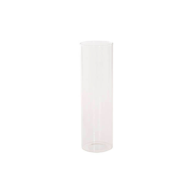 Glass Cylinder Floral Event Candle Holder Clear (7.5Dx30cmH)