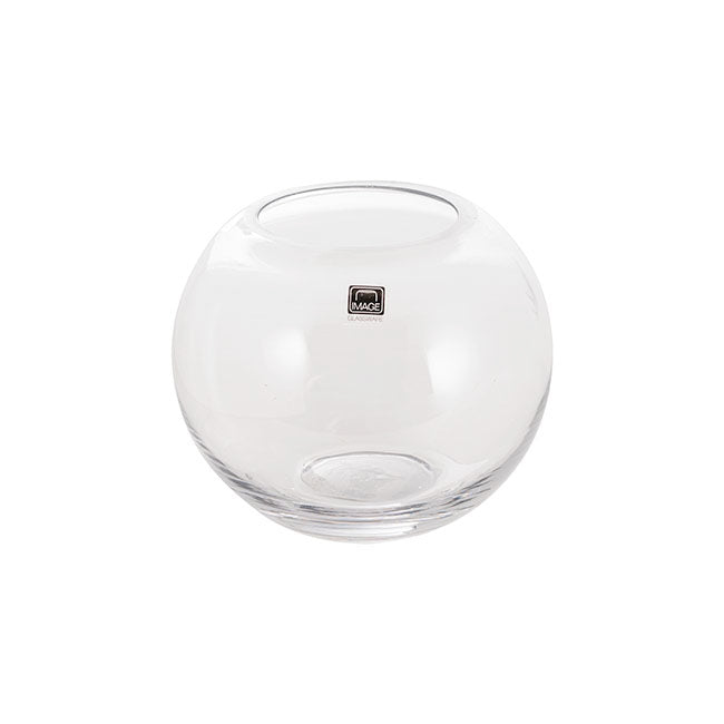 Glass Fish Bowl 15cm Clear Promo (15Dx12cmH)
