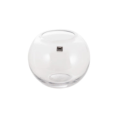 Glass Fish Bowl 15cm Clear Promo (15Dx12cmH)