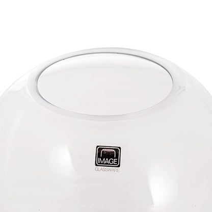 Glass Fish Bowl 15cm Clear Promo (15Dx12cmH)