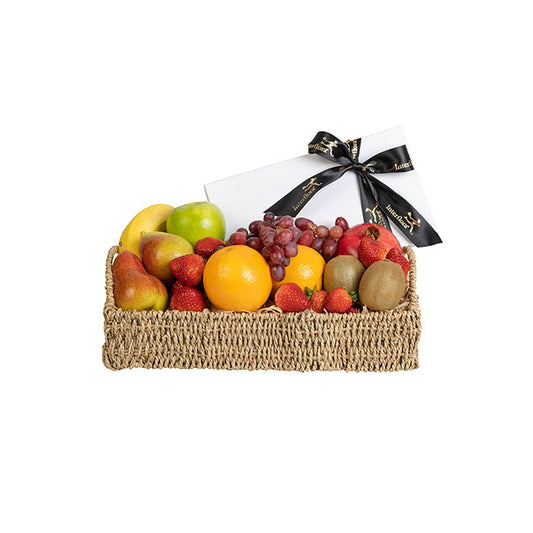 Interflora Gift Basket with Seasonal Fruits and Chocolate