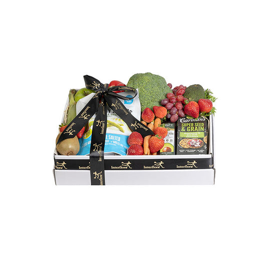 Interflora Gift Hamper with Vegan Snacks