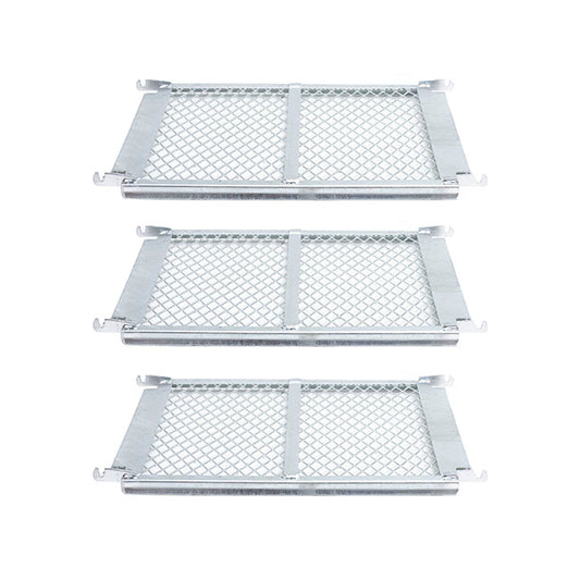 Flower & Plant Trolley Half 3 Singl Mesh Shelf (66.5X56.5cm)