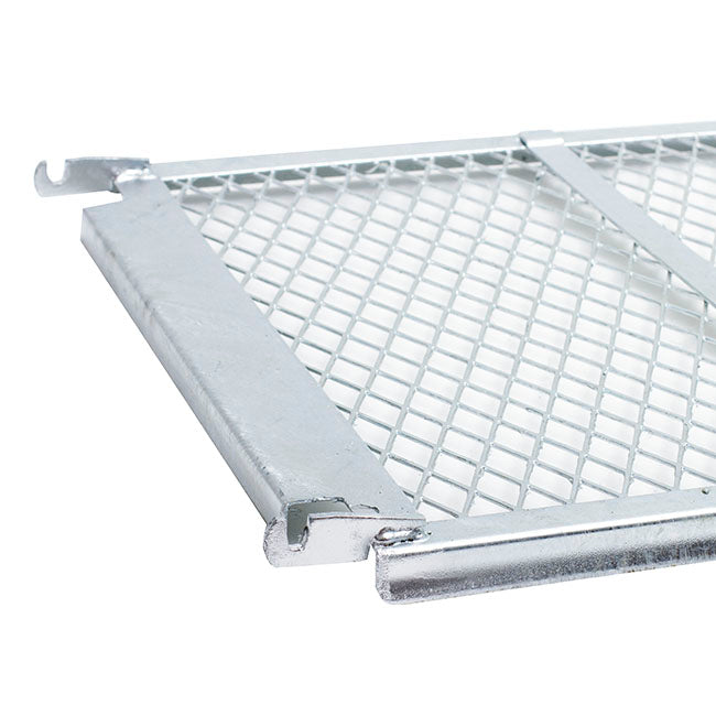 Flower & Plant Trolley Half 3 Singl Mesh Shelf (66.5X56.5cm)