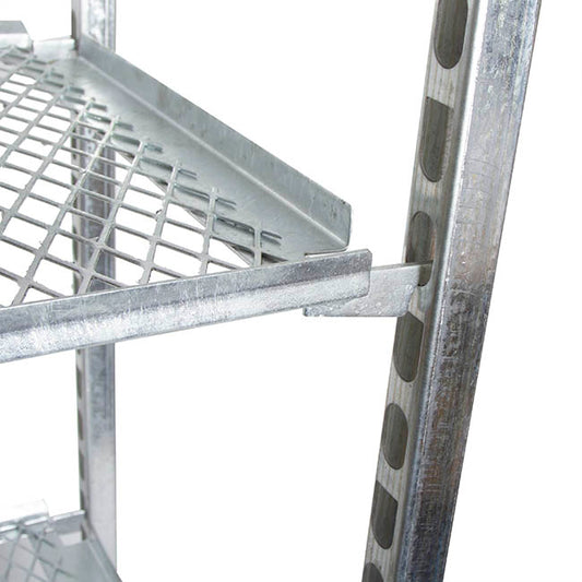 Flower & Plant Trolley Half 2 Mesh Shelf (71.5X56.5x190cmH)