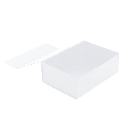 Hamper Gift Box Magnetic Flap Tall Large White (38x26x13cmH)