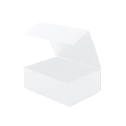 Hamper Gift Box Magnetic Flap Tall Medium White(32x24x12cmH)