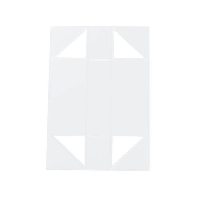 Hamper Gift Box Magnetic Flap Tall Medium White(32x24x12cmH)