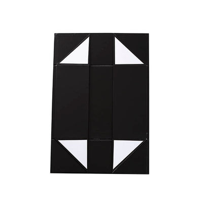 Hamper Gift Box Magnetic Flap Tall Small Black (25x20x9cmH)