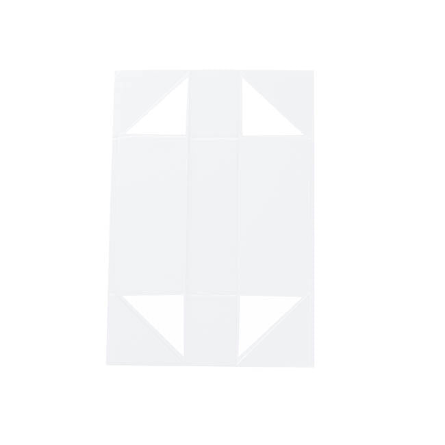 Hamper Gift Box Magnetic Flap Tall Small White (25x20x9cmH)
