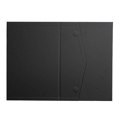 Regency Hamper Box Magnetic V-Flap Large Black (38x26x13cmH)