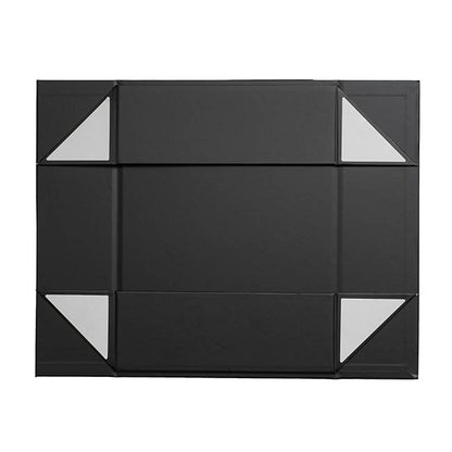 Regency Hamper Box Magnetic V-Flap Medium Black (32x24x9cmH)