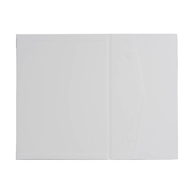 Regency Hamper Box Magnetic V-Flap Medium White (32x24x9cmH)