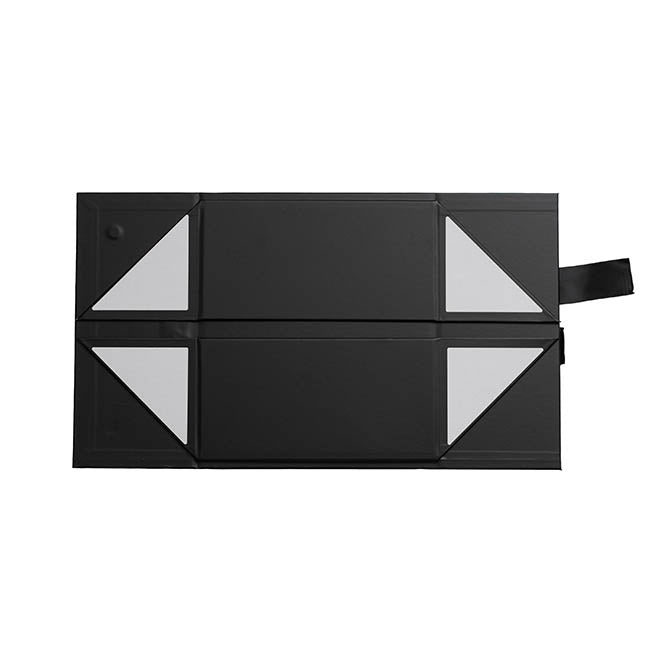 Signature Hamper Magnetic Box & Ribbon S Black (24x21x11cmH)