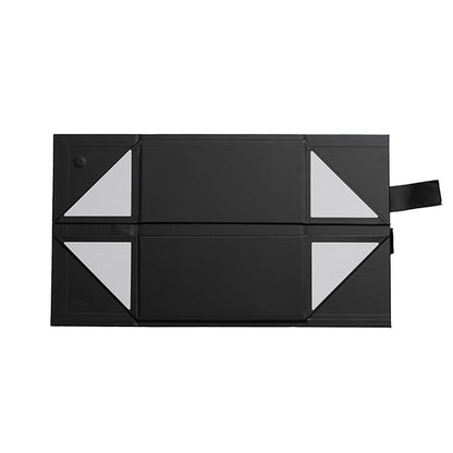 Signature Hamper Magnetic Box & Ribbon S Black (24x21x11cmH)