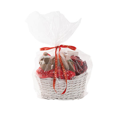 Teddy Bear Alfie Gift Baby Hamper Christmas Red