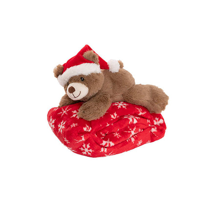 Teddy Bear Alfie Gift Baby Hamper Christmas Red