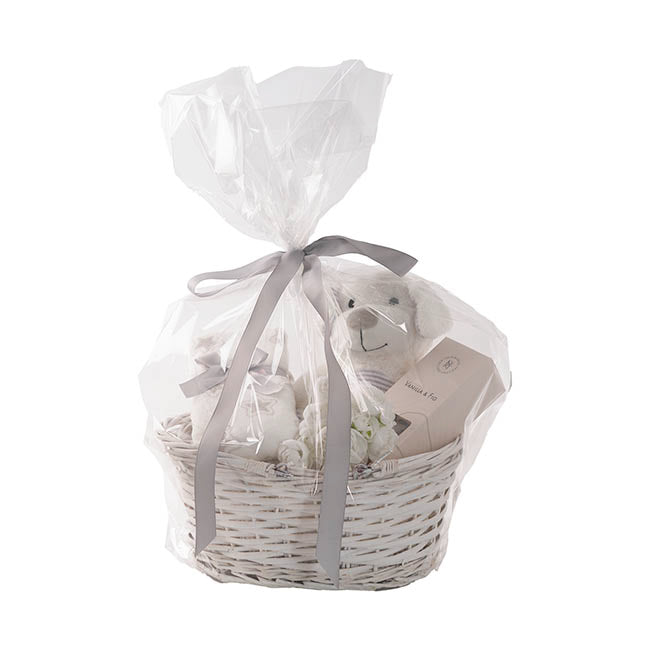 Plush Puppy Cosmo Gift Baby Hamper White