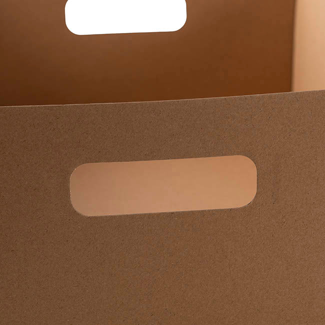 Hamper Catering Tray Flat Pack Large Brown (45x30x14Hcm)