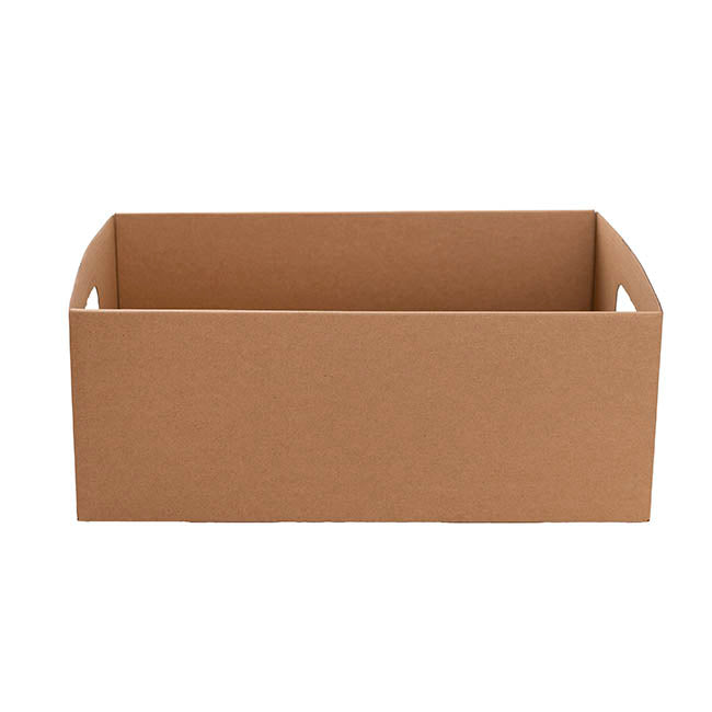 Hamper Catering Tray Flat Pack Medium Brown (36x25x14Hcm)