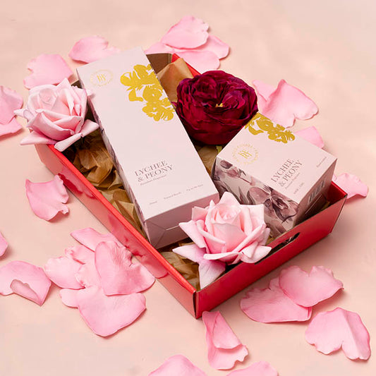 Hamper Tray Flat Pack Medium Red Pack 2 (34x22x7cmH)