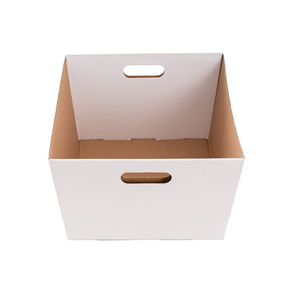 Grande Hamper Tray Large Gloss White Pk5 (22.5x22.5x17Hcm)