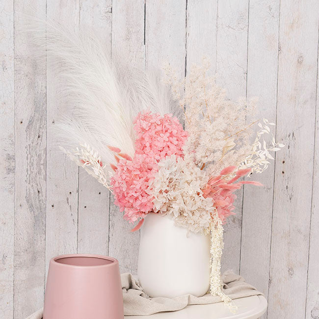 Preserved Florals in Belly Pot