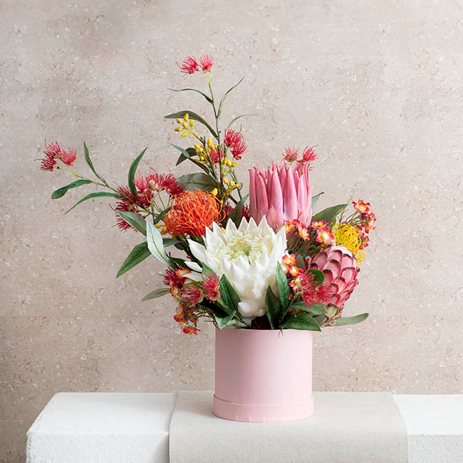 Flowering Flora in Pink & Red