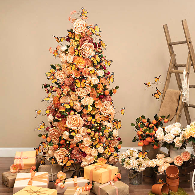 Santa's Nursery Floral Christmas Tree