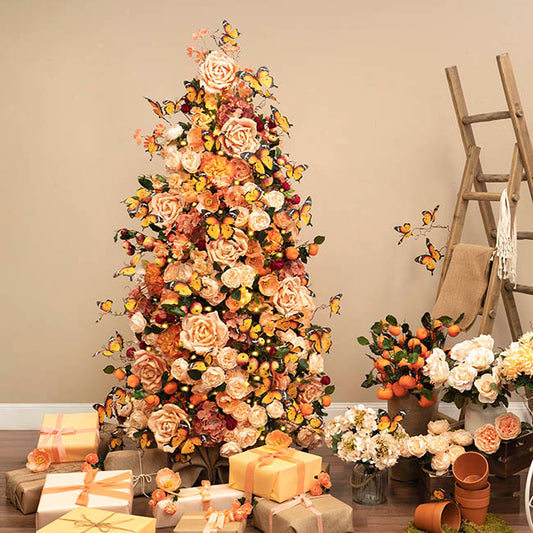 Santa's Nursery Floral Christmas Tree