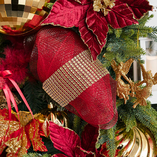 Plastic Mesh Roll Red (55cmx9m)