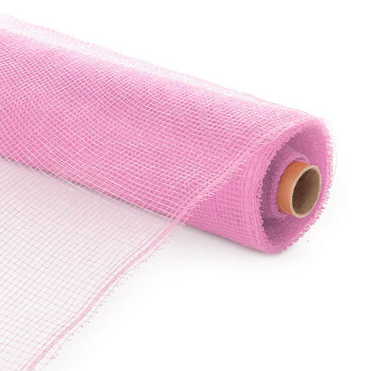 Plastic Mesh Roll Baby Pink (53cmx9m)