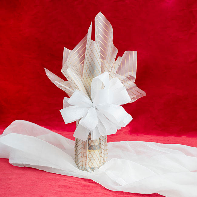 Nonwoven Ribbon Nova White (4cmx40m)