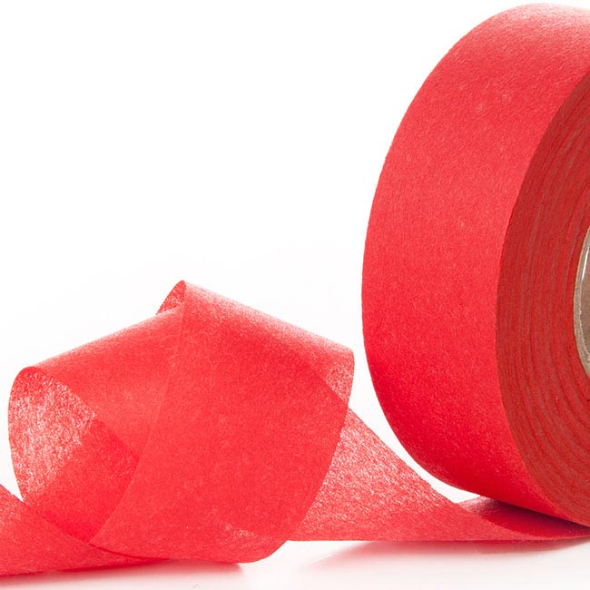 Nonwoven Ribbon Nova Bright Red (4cmx40m) – Koch & Co Pty Ltd