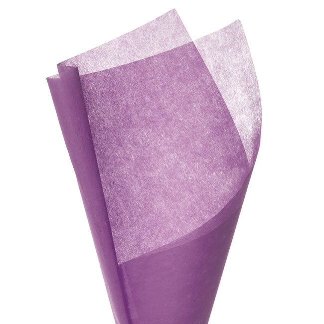 Nonwoven Wrap Sheets NOVA Lavender (50x70cm) Pack 50