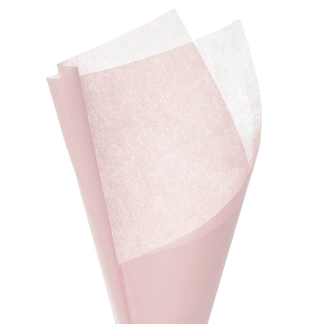 Nonwoven Wrap Sheets NOVA Pack 50 Blush Pink (50x70cm)