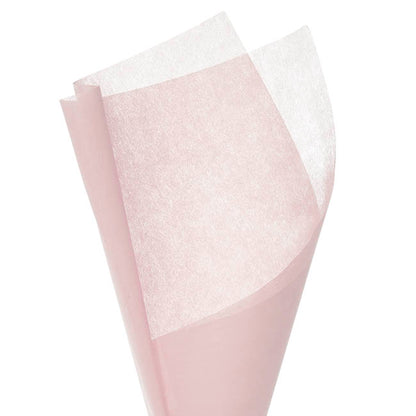 Nonwoven Wrap Sheets NOVA Pack 50 Blush Pink (50x70cm)