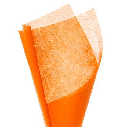 Nonwoven Wrap Sheets NOVA Pack 50 Orange (50x70cm)