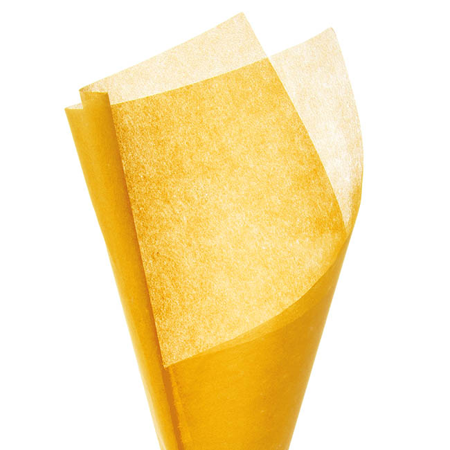 Nonwoven Wrap Sheets NOVA Pack 50 Marigold (50x70cm)
