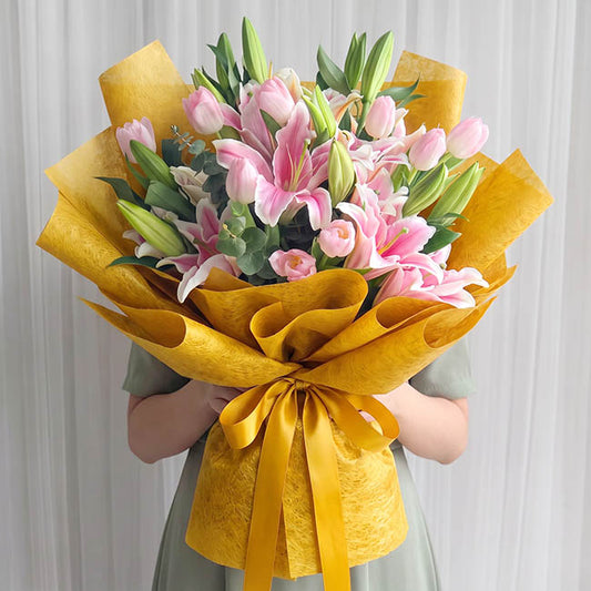 Nonwoven Wrap Sheets NOVA Pack 50 Marigold (50x70cm)