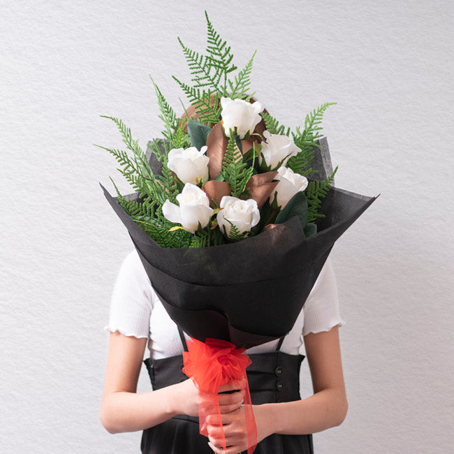 Nonwoven Wrap Sheets NOVA Black (50x70cm) Pack 50